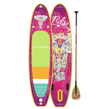 Load image into Gallery viewer, Pulse The Elephas 10&#39;6&quot; Inflatable Stand Up Paddleboard and  Bamboo Carbon Fibre
