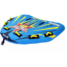 Load image into Gallery viewer, Side view of Rave Sports Razor XP 3 Rider Towable 02642