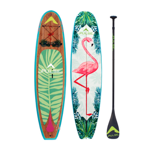 Pulse The Flamingo 10'6" Tradisional SUP with  Full Carbon Fibre Adjustable Paddle