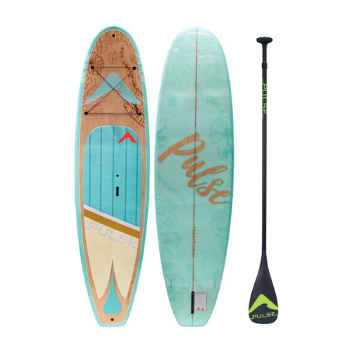 Pulse The Seafoam 10'6" Tradisional SUP and Full Carbon Fibre Adjustable Paddle