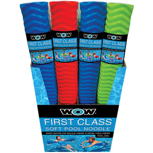 WOW First Class Soft Dipped Foam Pool Noodles 12pcs