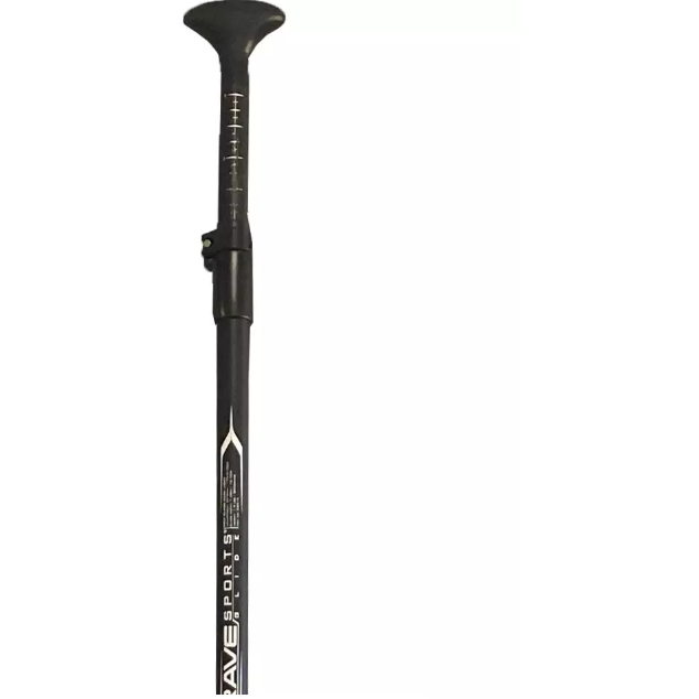Close up view handle of Rave Sports Glide PolyGlass Stand Up Paddle Board (SUP) Paddle 02519