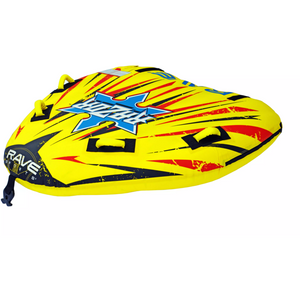 Side view of Rave Sports Razor 2 Rider Towable 02265
