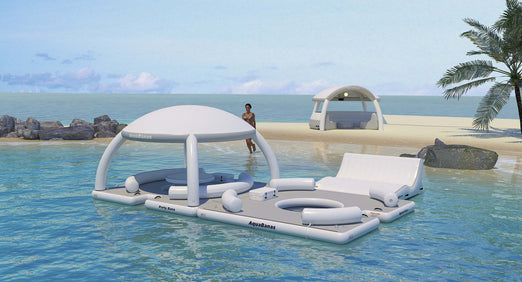 AquaBanas Splash Bana Along Side Of A Party Bana