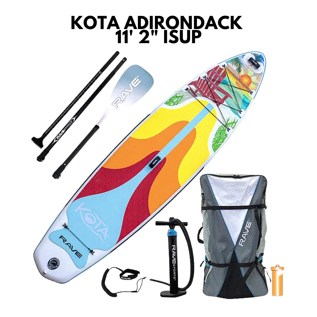 Rave Sports 11' 2" Kota Adirondack Inflatable Paddleboard
