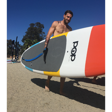 Load image into Gallery viewer, POP Board Co 11&#39;6&quot; Throwback Red/Yellow/Blue Fiberglass SUP