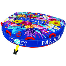 Load image into Gallery viewer, WOW Paradise 2P Soft Top Deck Towable Tube Front