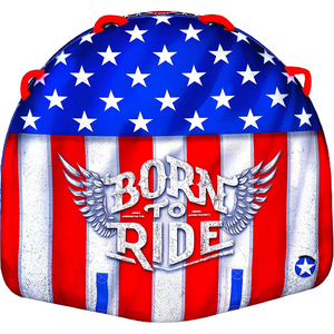 WOW Born to Ride 2P Towable Tube top view