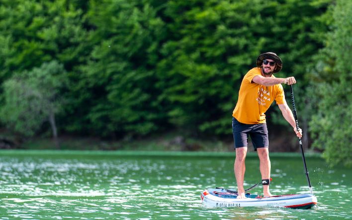 Aqua Marina 2023 Hyper 11'6" Inflatable Paddle Board (Navy)