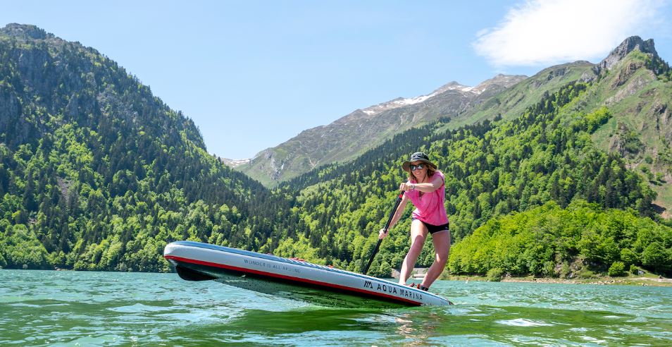 Aqua Marina 2023 Hyper 12'6" Inflatable Paddle Board (Navy)