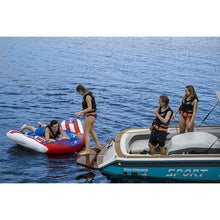 Load image into Gallery viewer, WOW Javelin Glider Being towed by the speed boat with 4 people