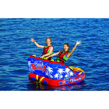 Load image into Gallery viewer, WOW Beach Bubba 2P Towable Tube  with 2 people
