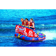 Load image into Gallery viewer, Beach Bubba 3P Towable Tube with 3 people on it