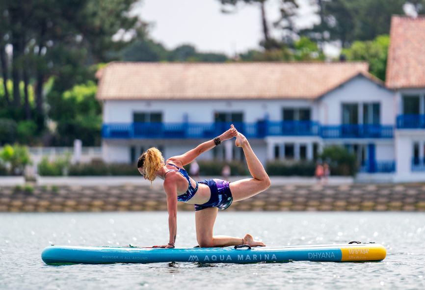 Aqua Marina Dhyana 11'10" Yoga Inflatable Paddleboard   BT-23DHP