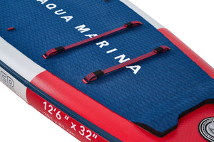 Aqua Marina 2023 Hyper 12'6" Inflatable Paddle Board (Navy)