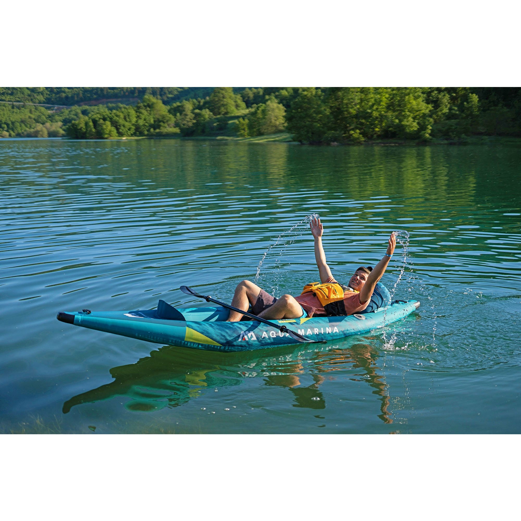 Aqua Marina Steam 1 Person Reinforced Kayak ST-312-22