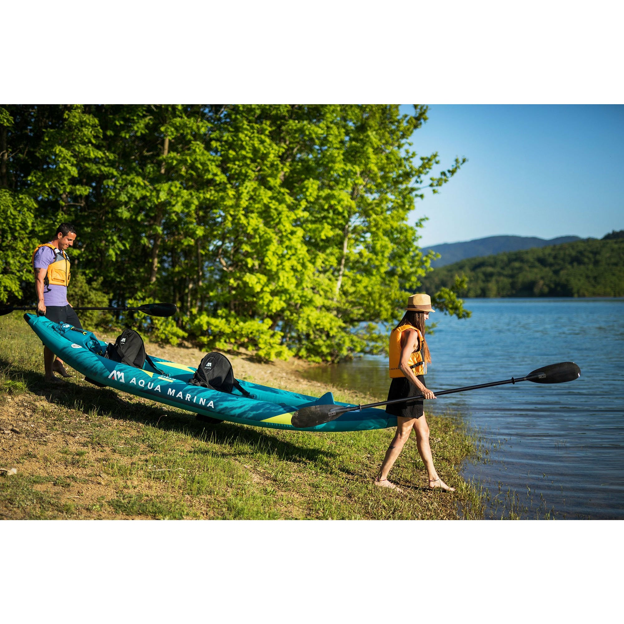 Aqua Marina Steam 1 Person Reinforced Kayak ST-312-22