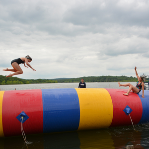 People have a good time with the WaterBlob® Classic Blob®.