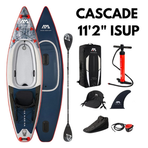 Aqua Marina Cascade 11'2" Inflatable SUP-Kayak Hybrid