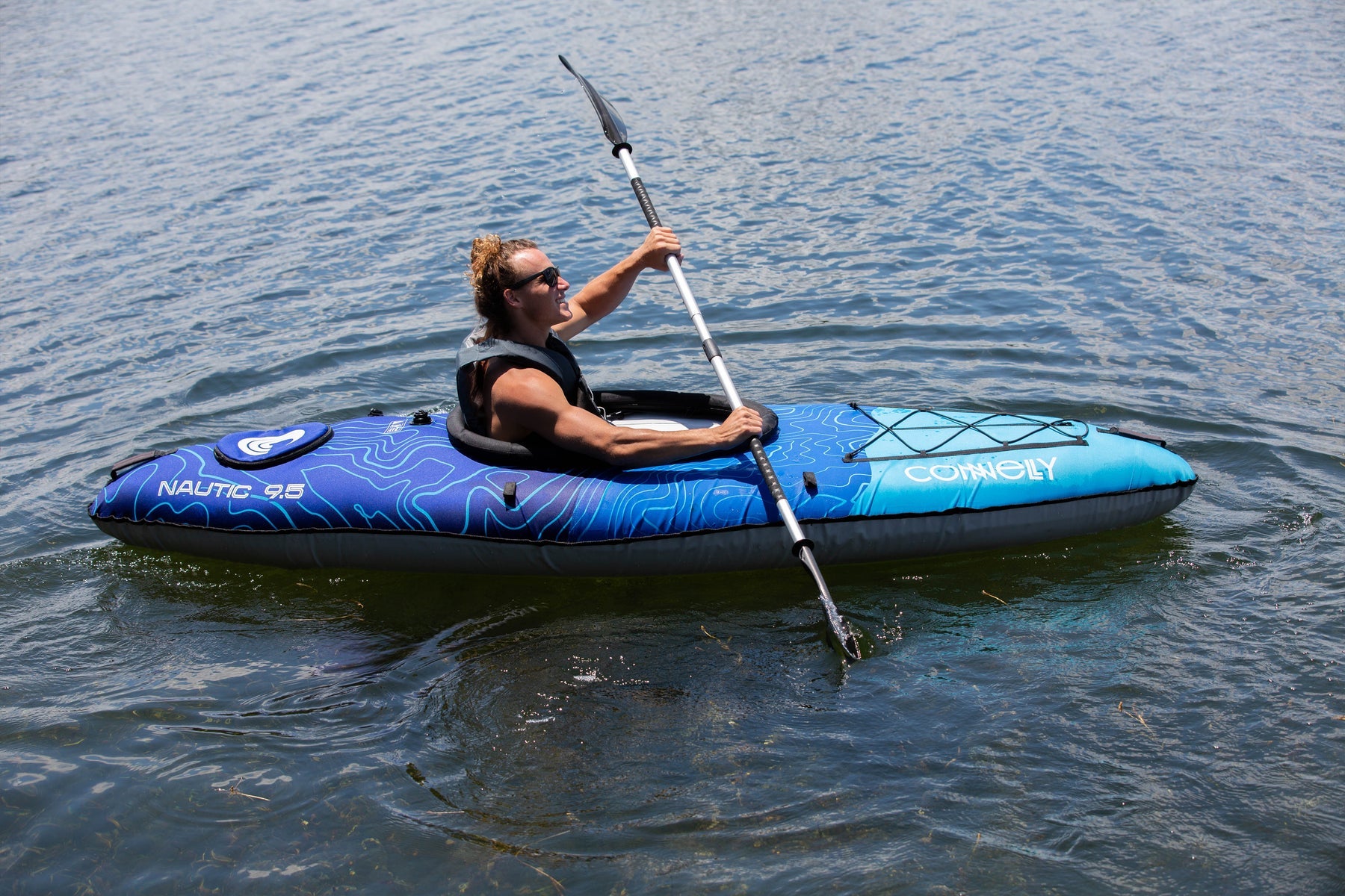 Connelly 9.5' Nautic Inflatable Solo Kayak – Light As Air Boats