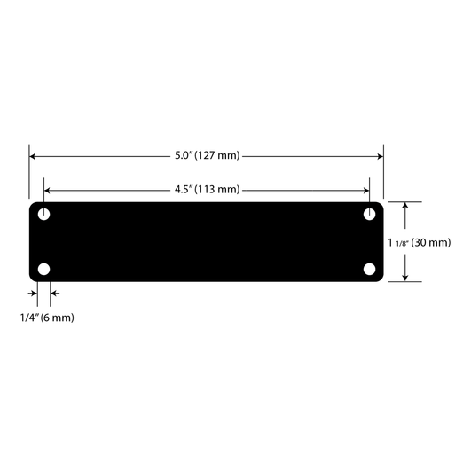 Bixpy Flat Surface Bracket (J-1 and J-2 Motors) AC-FPA-1001