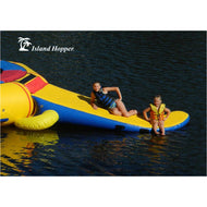 2 Kids in Island Hopper Gator Monster Tail