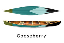 Load image into Gallery viewer, Merrimack Canoes Sanborn + Merrimack Gooseberry Canoe bottom and side view