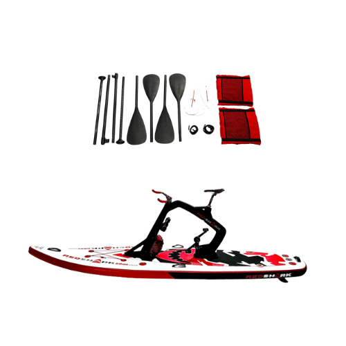 Red Shark Bike Surf Fitness Water Bike with kayak kit