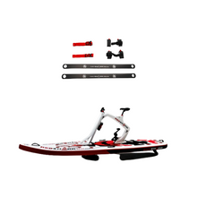Load image into Gallery viewer, Red Shark Bike Surf Enjoy Water Bike with tandem kit