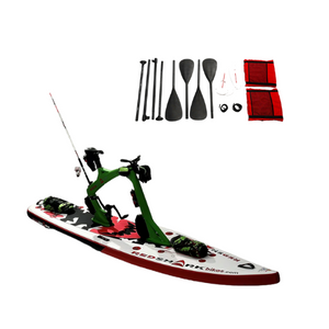 Red Shark Bike Surf Adventure Water Bike With The Kayak Kit