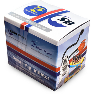 Island Hopper®  Power Egg Inflator 110V wall plugin Box