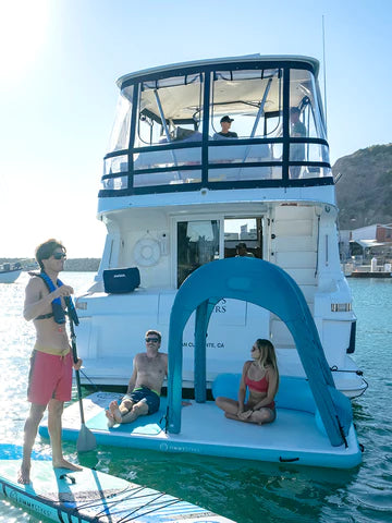 Jimmy Styks 10' Water Mat (with Detachable Canopy)