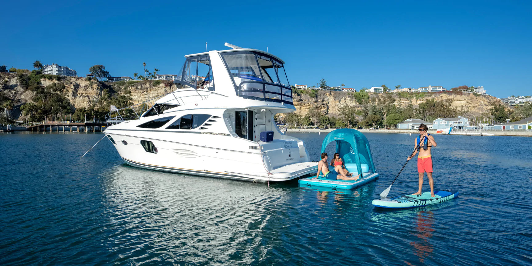 Jimmy Styks 10' Water Mat (with Detachable Canopy)