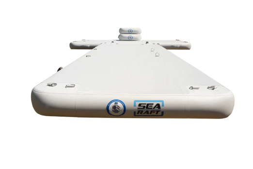 SeaRaft M-shape Deluxe Jet Ski dock- Square Teak Deck 950