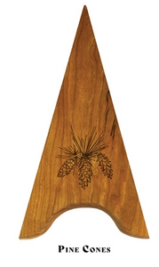 Merrimack Canoes Pine Cones Engraved Deck Plates 