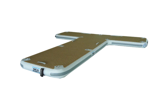 SeaRaft M-shape Deluxe Jet Ski dock- Square Teak Deck 950