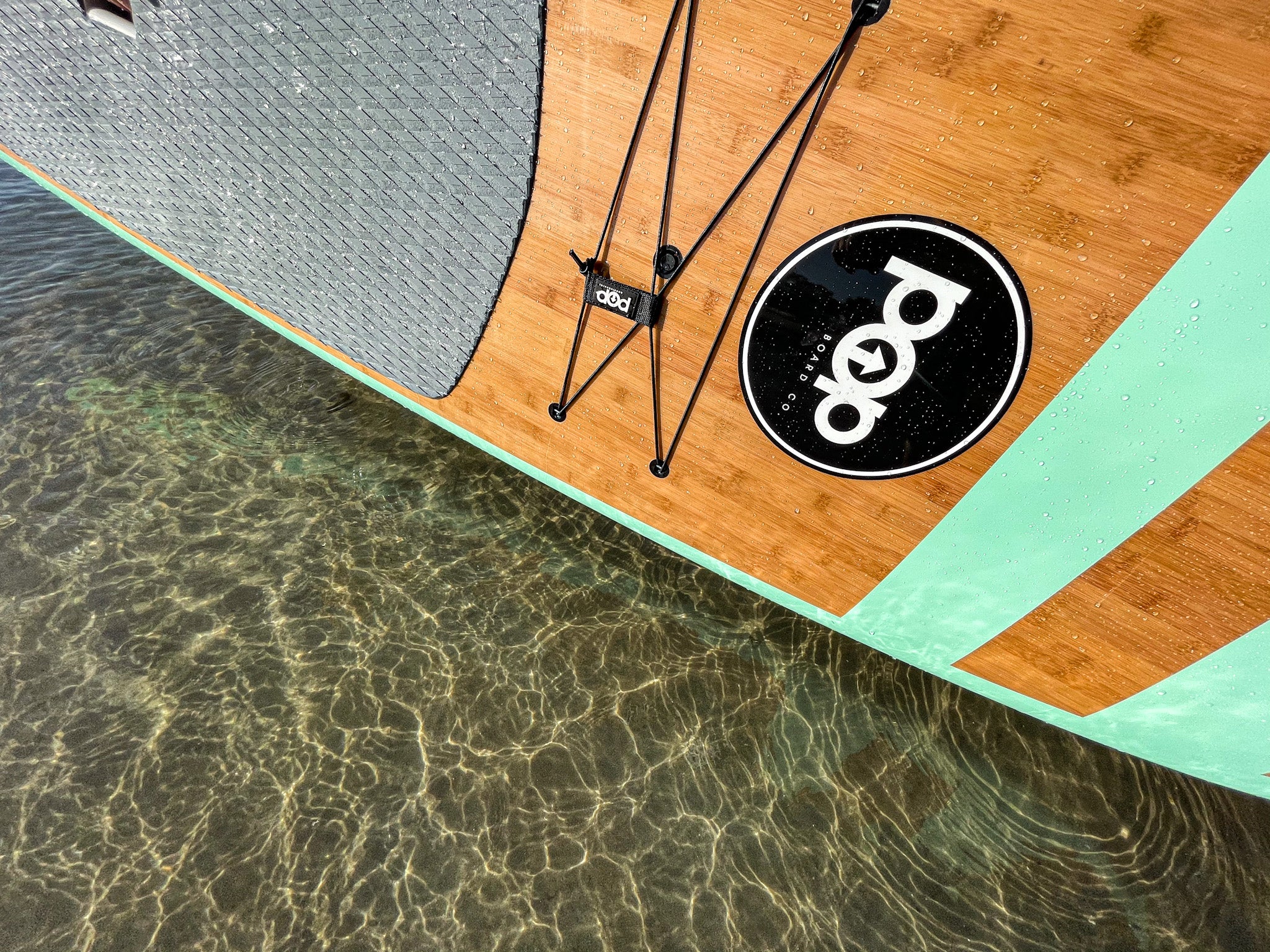 POP Board Co 11'0" Huckleberry Mint Bamboo Paddle Board