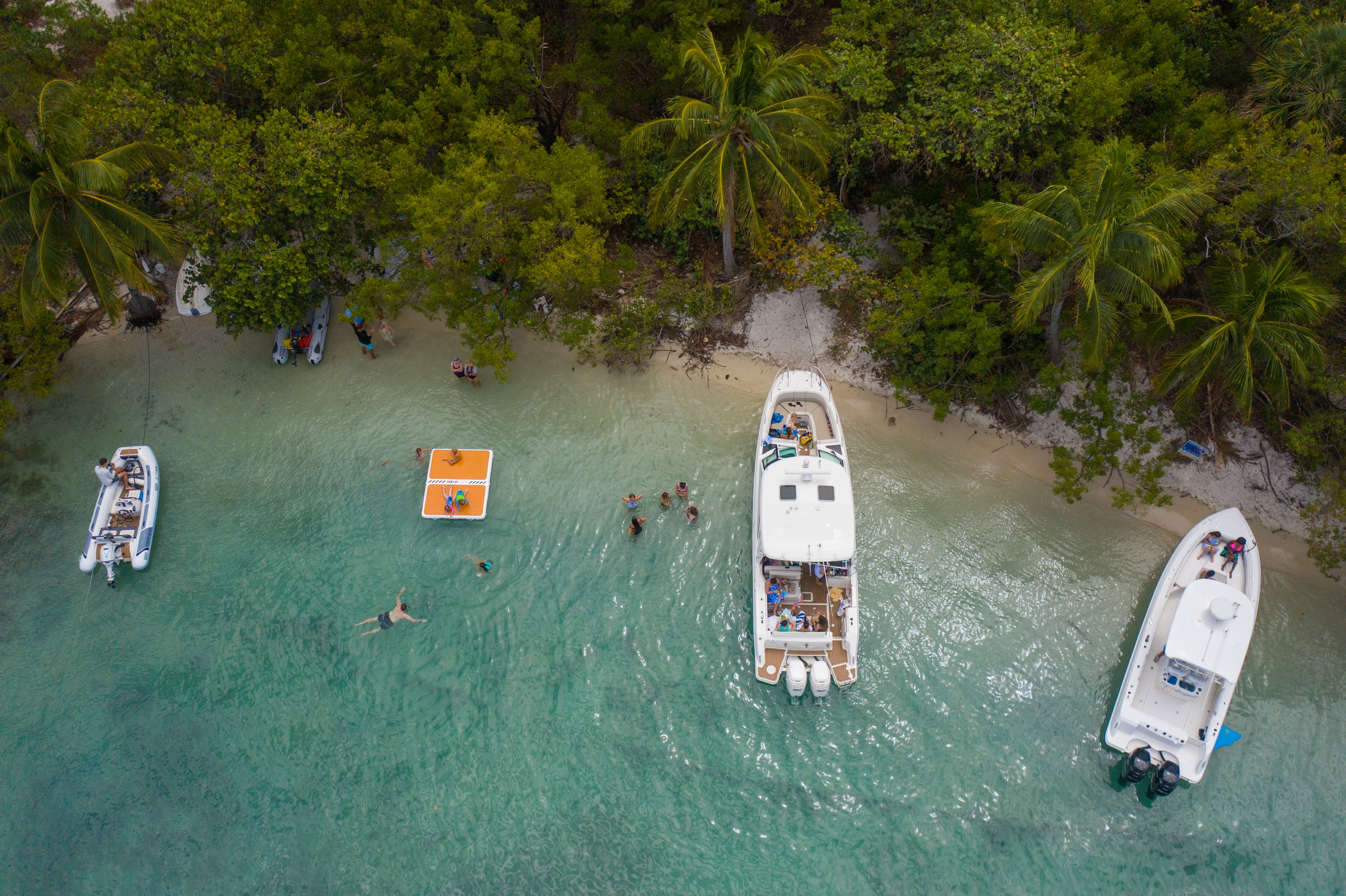 POP UP DOCK Inflatable Platform 8' x 7' x 8"