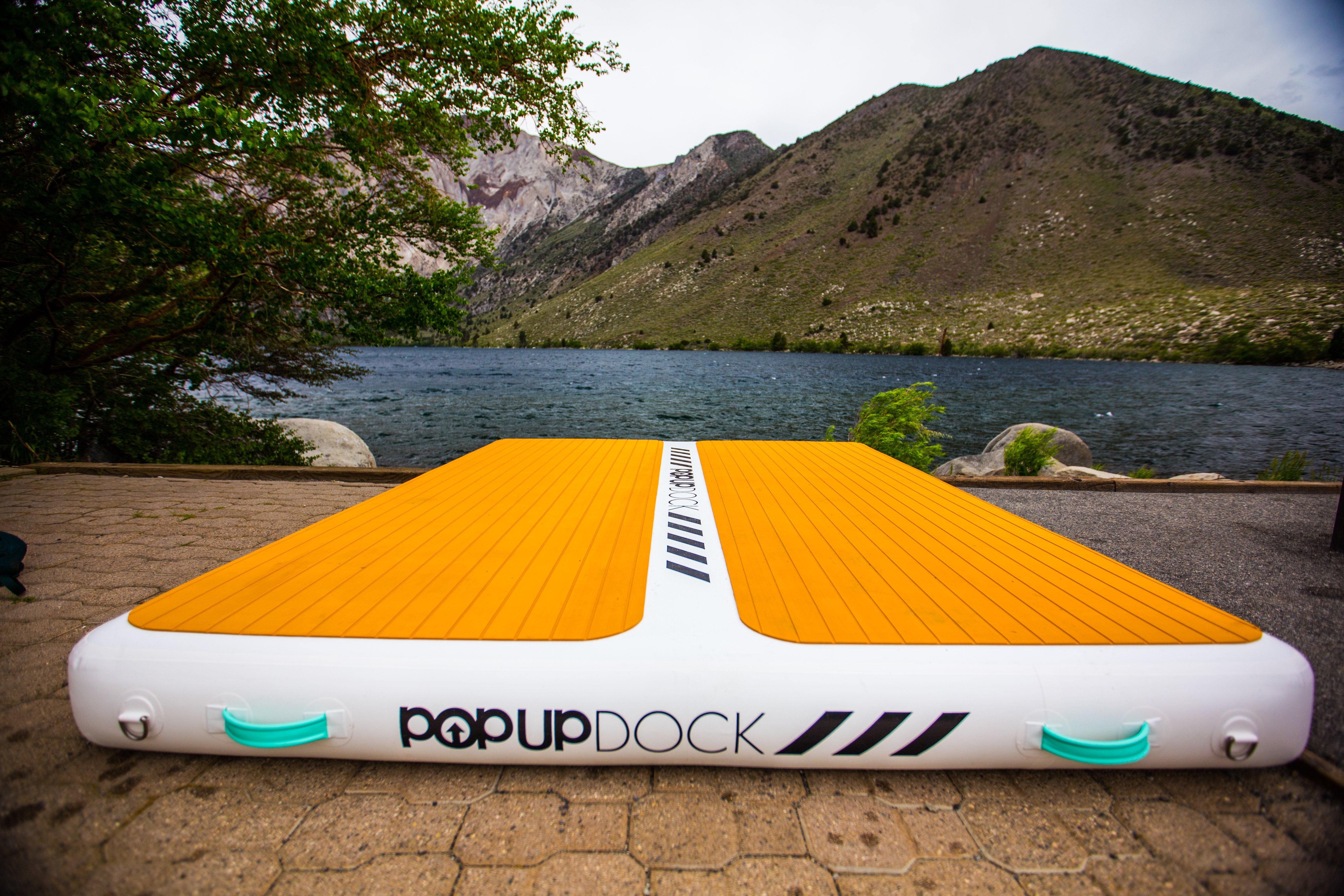 POP UP DOCK Inflatable Platform 8' x 7' x 8"
