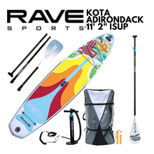 Load image into Gallery viewer, Rave Sports 11&#39; 2&quot; Kota Adirondack Inflatable Paddleboard