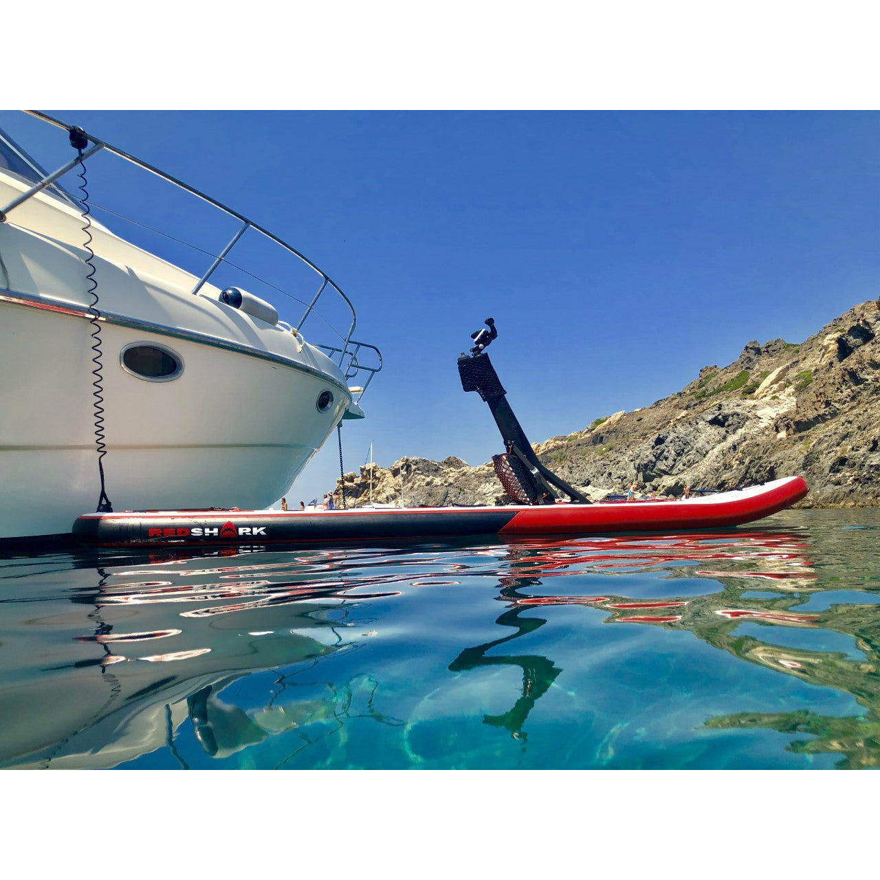 Red Shark Scooter Surf Water Scooter SUP