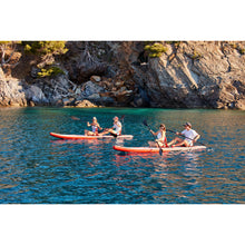 Load image into Gallery viewer, 2 couples Enjoying The Red Shark Kayak set