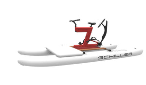 Schiller Bikes S1-C Front Deck attached to Schiller S1- Water Bike