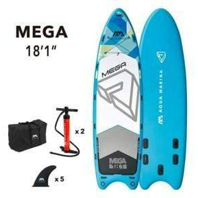 Aqua Marina 18' Mega Group Inflatable Stand Up Paddle Board