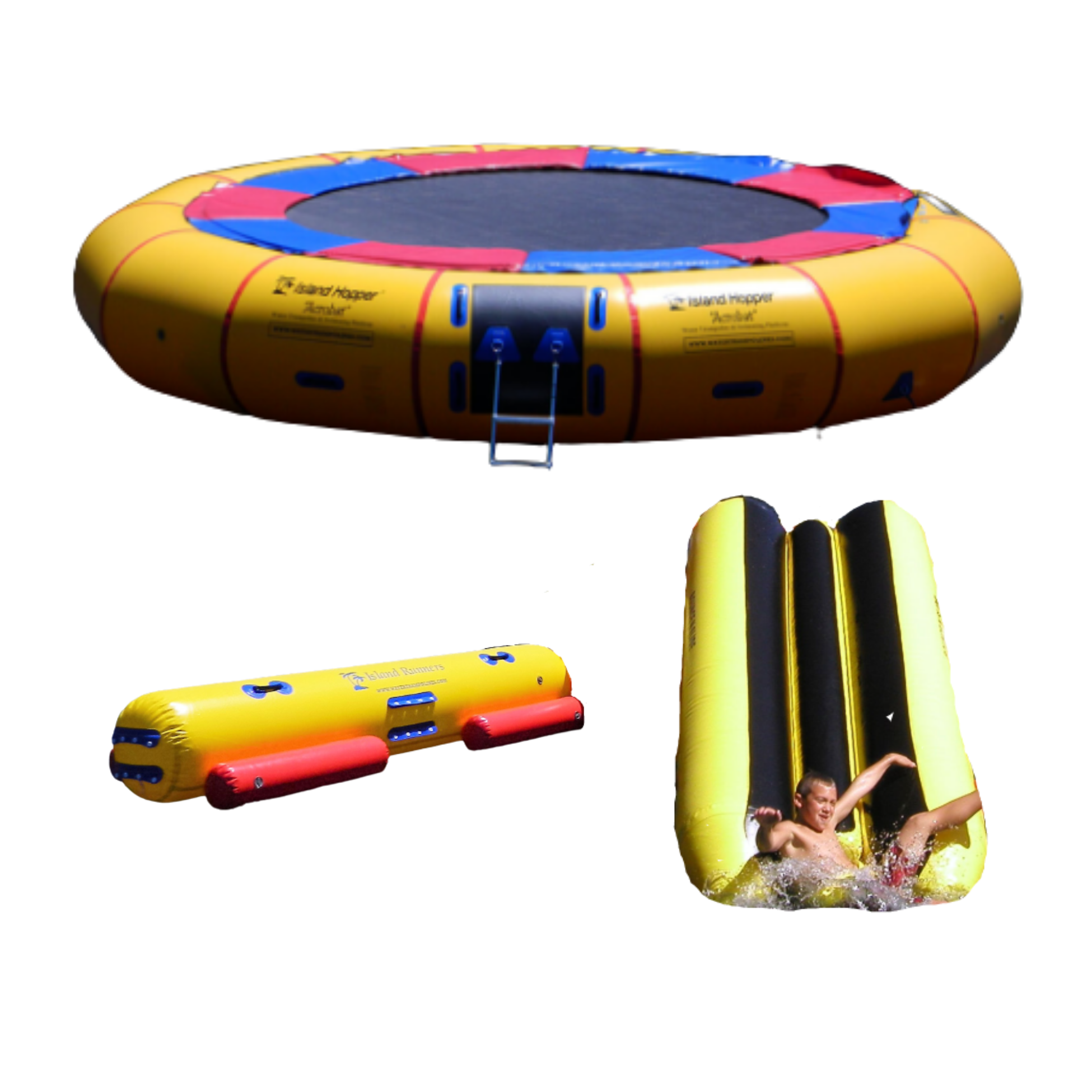 Island Hopper 20' Acrobat Water Trampoline 20PVCTUBE