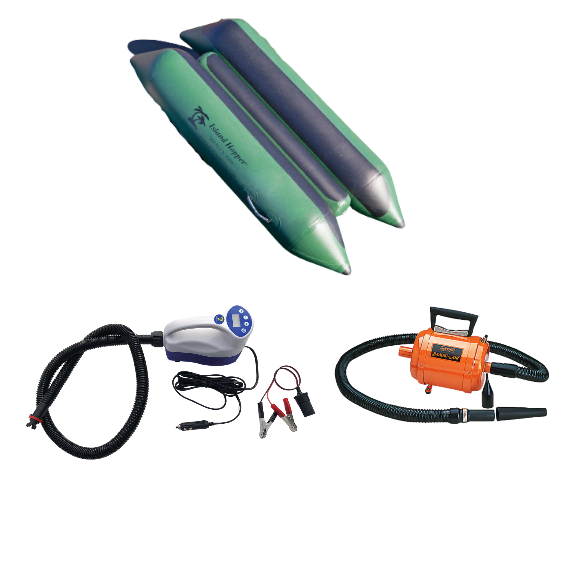 Island Hopper Bounce N Slide Water Trampoline attachment