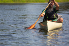 Load image into Gallery viewer, Man paddling with the Merrimack Canoes Solitaire 11&#39;9&quot; Solo Canoe