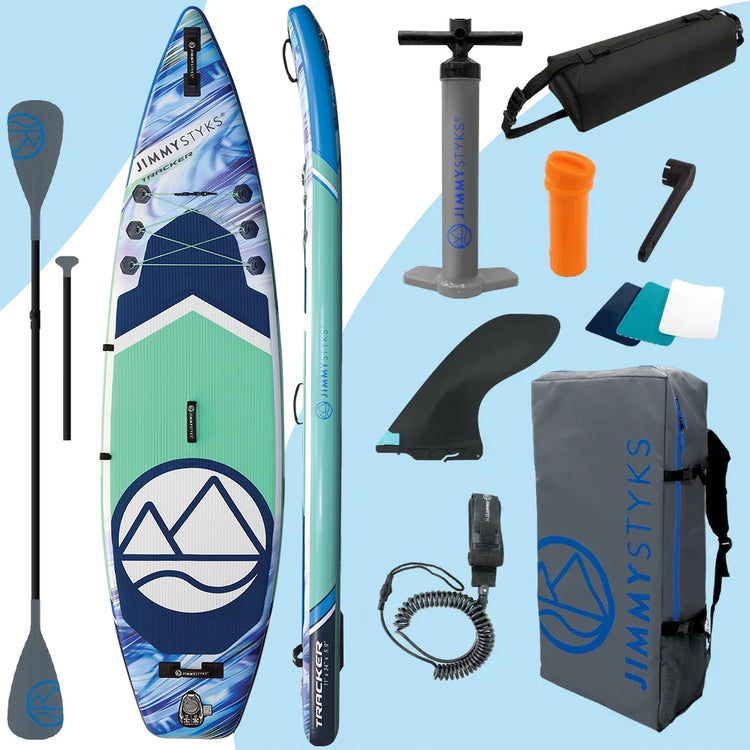 2023 Jimmy Styks Tracker 11' Inflatable Sup – Light As Air Boats