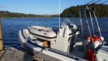 Load image into Gallery viewer, Takacat T260S Inflatable Boat loaded on a larger boat