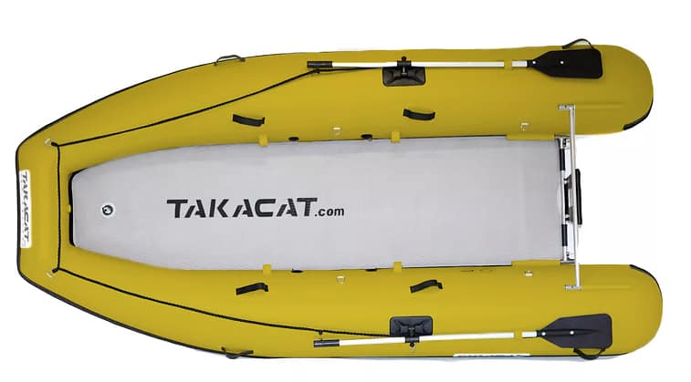 Takacat T380S Inflatable Boat yellow